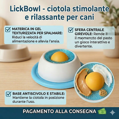 LickBowl™ - Ciotola stimolante e rilassante