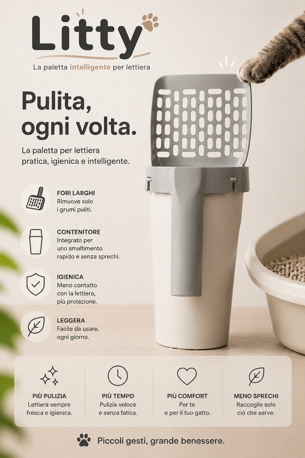 Litty™ - Paletta pulisci lettiera